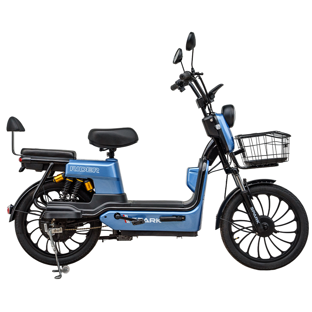 Купить Велосипед з електромотором SPARK RIDER 14" 48V/500W/20Ah Синій