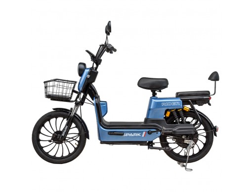 Велосипед з електромотором SPARK RIDER 14" 48V/500W/20Ah Синій
