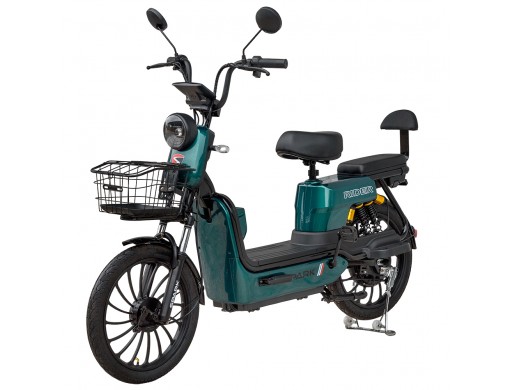 Велосипед з електромотором SPARK RIDER 14" 48V/500W/20Ah Зелений