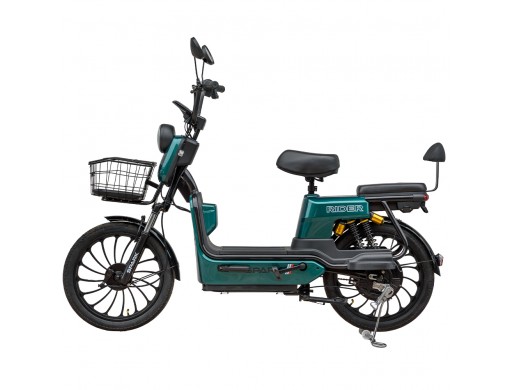 Велосипед з електромотором SPARK RIDER 14" 48V/500W/20Ah Зелений