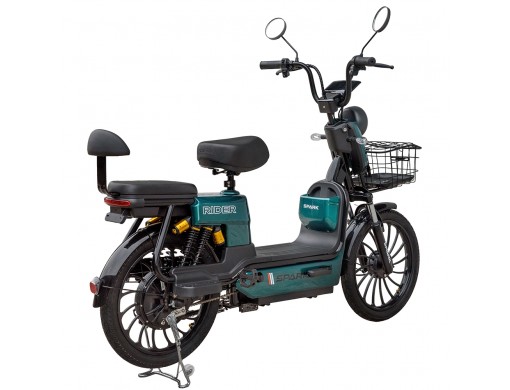 Велосипед з електромотором SPARK RIDER 14" 48V/500W/20Ah Зелений
