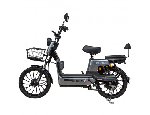 Велосипед з електромотором SPARK RIDER 14" 48V/500W/20Ah Сірий