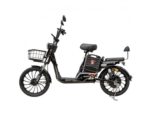 Велосипед з електромотором SPARK RIDER PRO 14" 48V/650W/20Ah Чорний