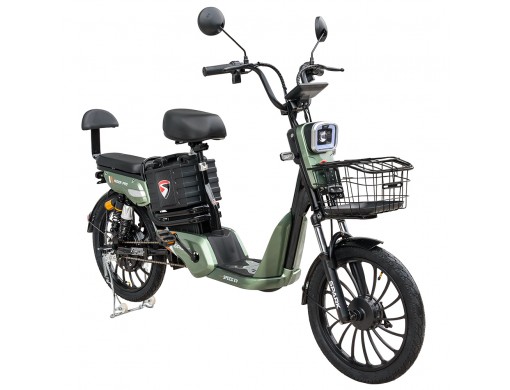 Велосипед з електромотором SPARK RIDER PRO 14" 48V/650W/20Ah Зелений
