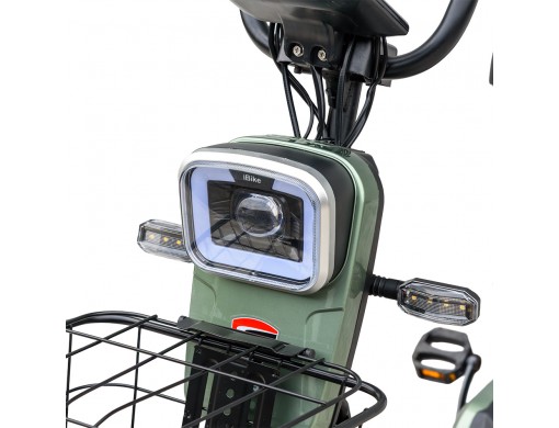 Велосипед з електромотором SPARK RIDER PRO 14" 48V/650W/20Ah Зелений