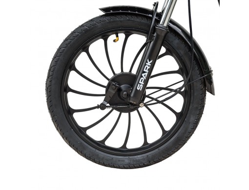 Велосипед з електромотором SPARK RIDER PRO 14" 48V/650W/20Ah Зелений