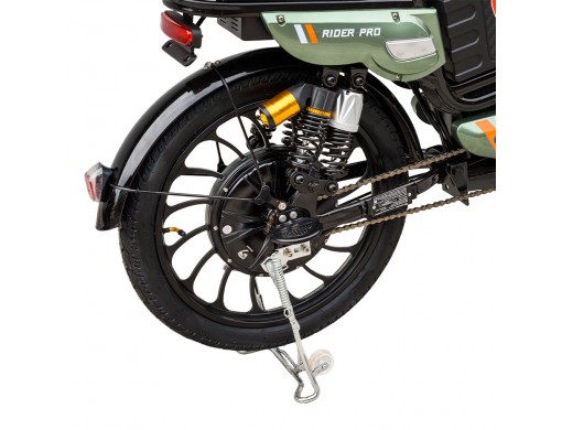 Велосипед з електромотором SPARK RIDER PRO 14" 48V/650W/20Ah Зелений