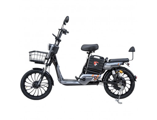 Велосипед з електромотором SPARK RIDER PRO 14" 48V/650W/20Ah Сірий