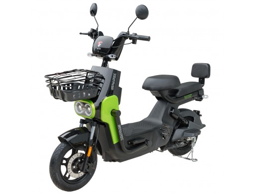 Велосипед з електромотором SPARK TOUR 14" 60V/500W/20Ah Зелений