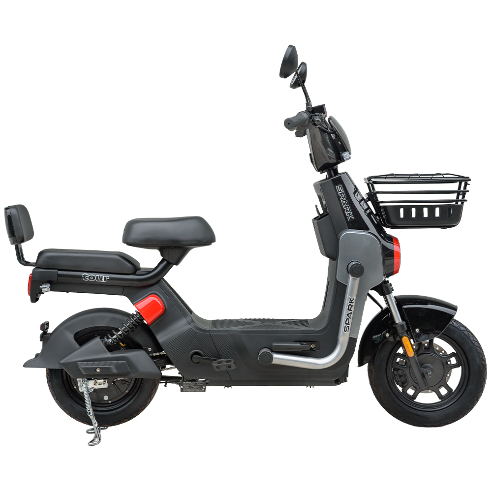 Купить Велосипед з електромотором SPARK TOUR 14» 60V/500W/20Ah Сірий
