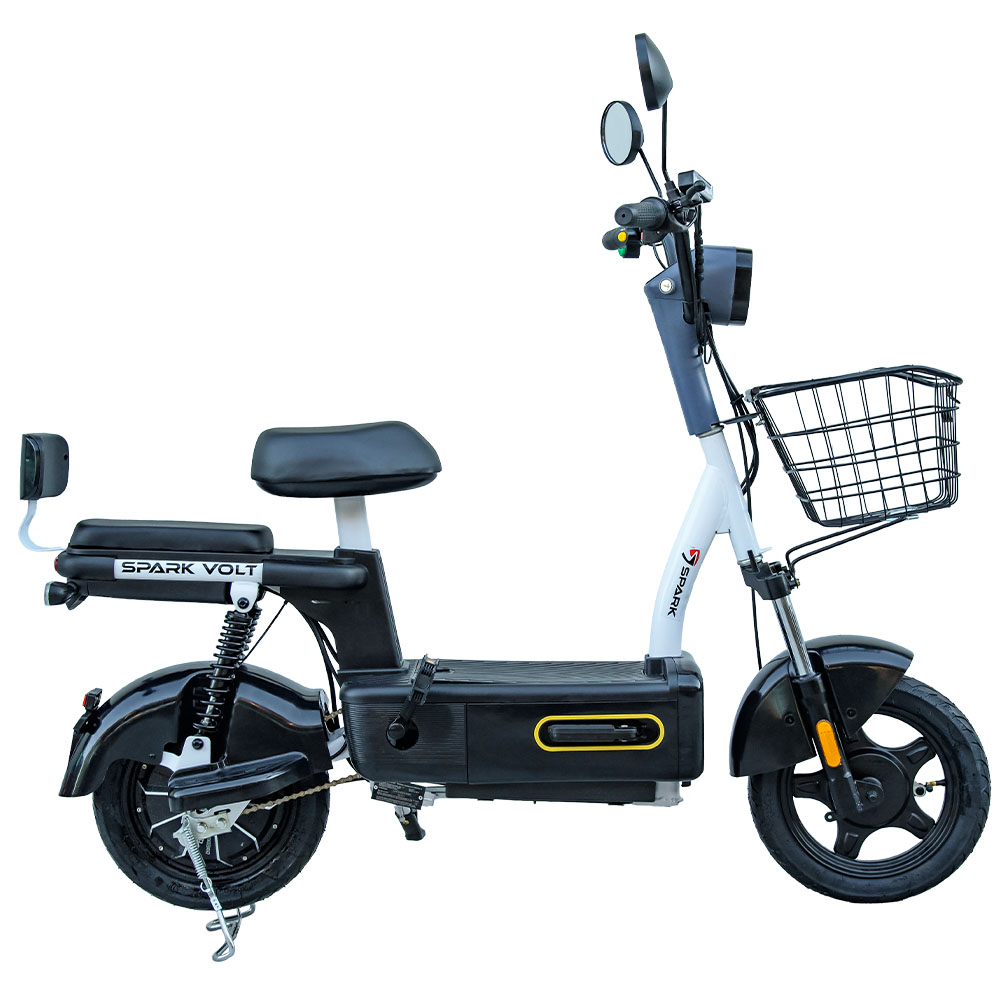 Купить Велосипед з електродвигуном  SPARK VOLT 14" 48V/400W/12Ah Чорний
