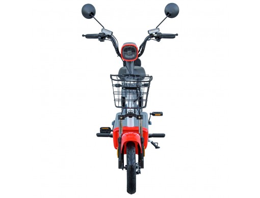 Велосипед з електродвигуном SPARK VOLT 14" 48V/400W/12Ah Червоний із синім