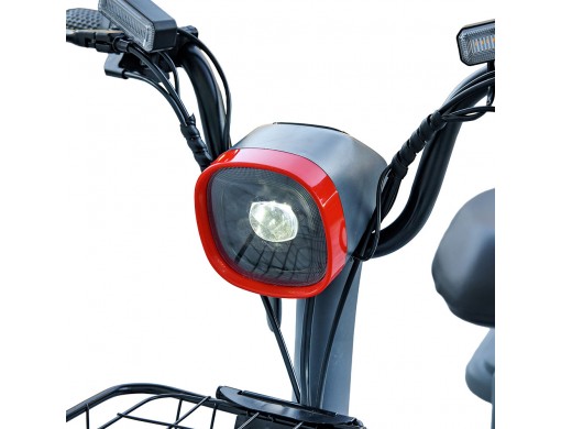 Велосипед з електродвигуном SPARK VOLT 14" 48V/400W/12Ah Червоний із синім