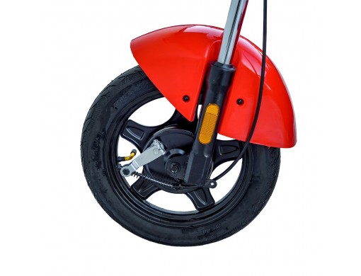 Велосипед з електродвигуном SPARK VOLT 14" 48V/400W/12Ah Червоний із синім