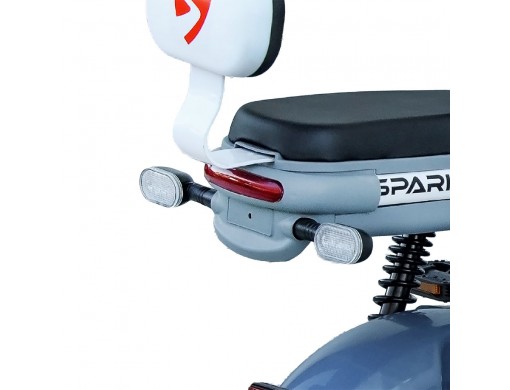 Велосипед з електродвигуном SPARK VOLT 14" 48V/400W/12Ah Червоний із синім