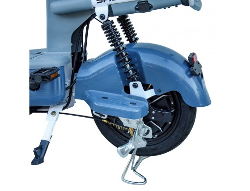 Велосипед з електродвигуном SPARK VOLT 14" 48V/400W/12Ah Червоний із синім