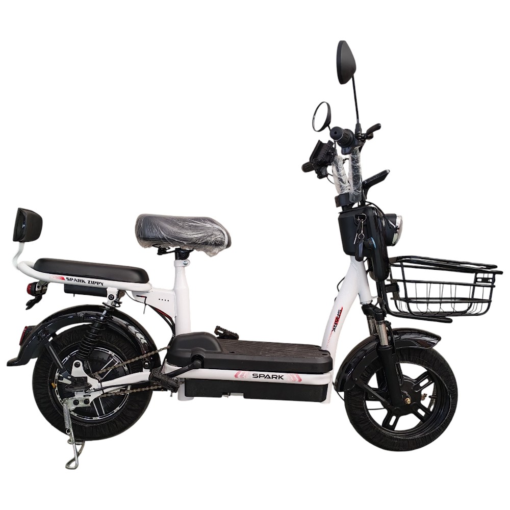 Купить Велосипед з електромотором SPARK ZIPPY 14" 48V/400W/12Ah Чорний