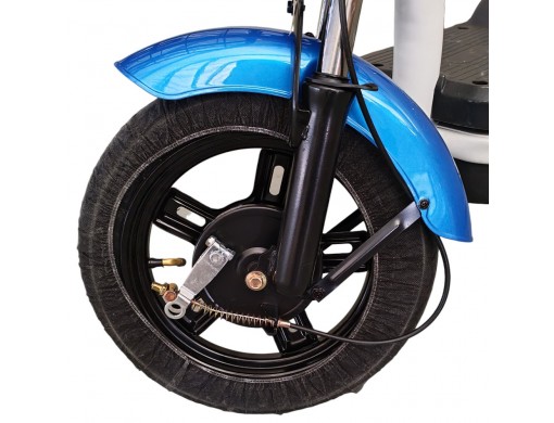 Велосипед з електромотором SPARK ZIPPY 14" 48V/400W/12Ah Синій