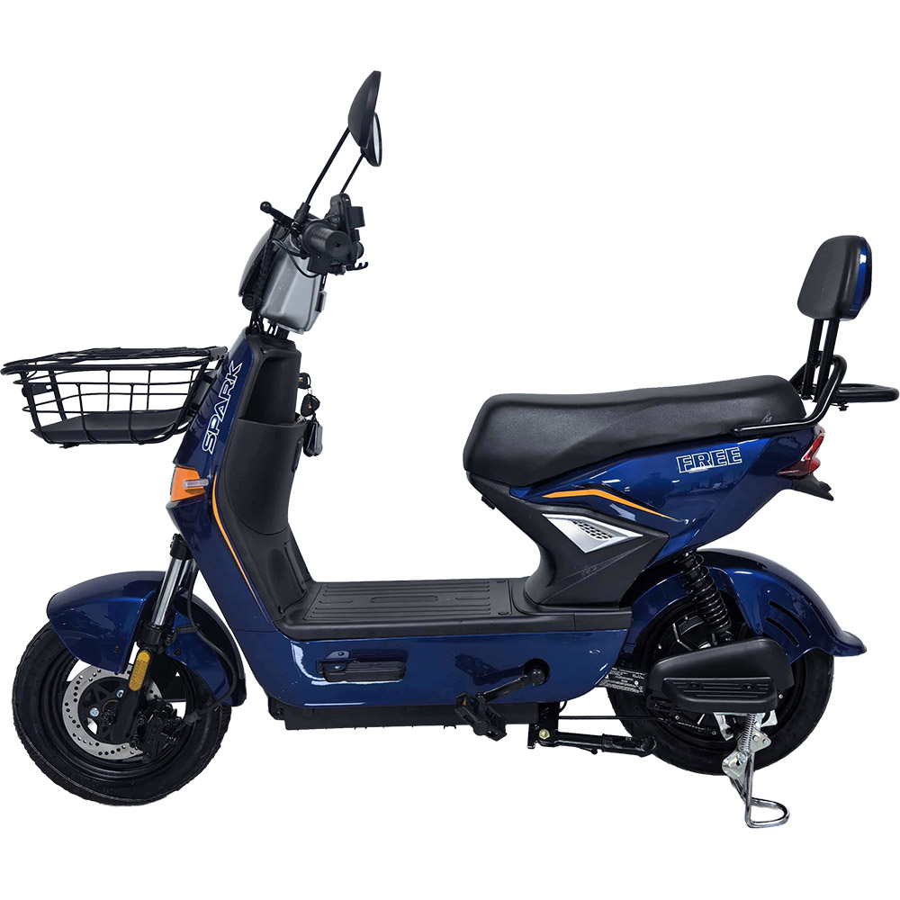 Купить Велосипед з електромотором SPARK FREE 14" 60V/1000W/25Ah синій