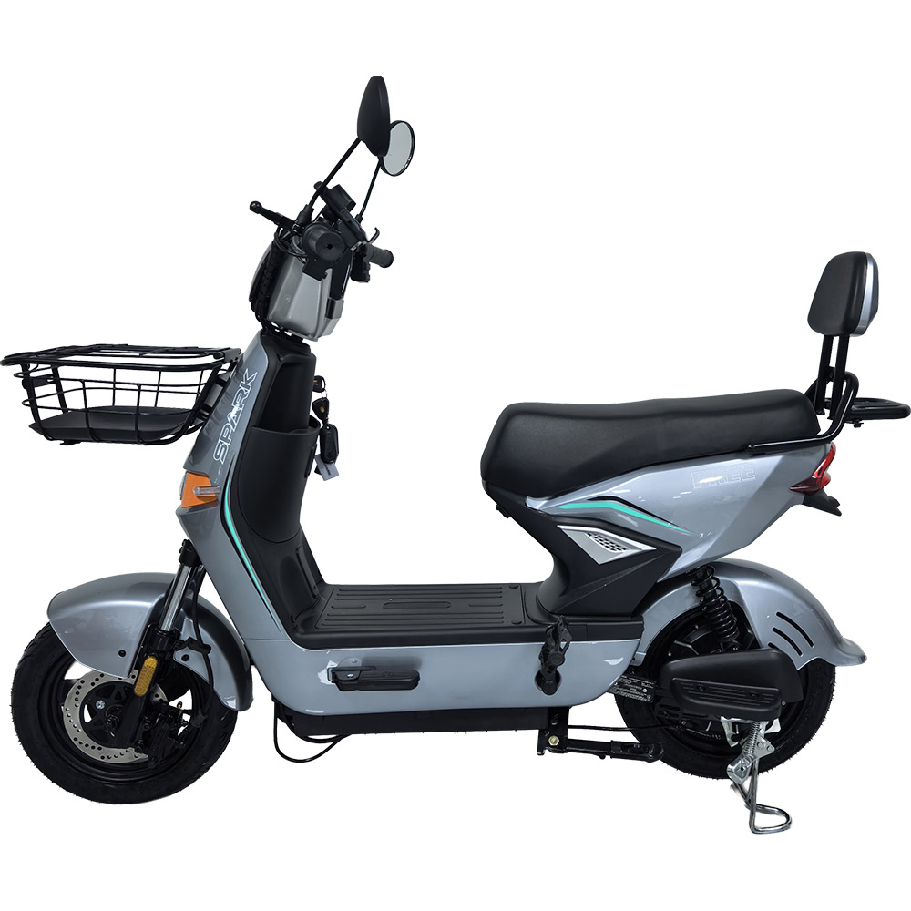 Купить Велосипед з електромотором SPARK FREE 14" 60V/1000W/25Ah срібний