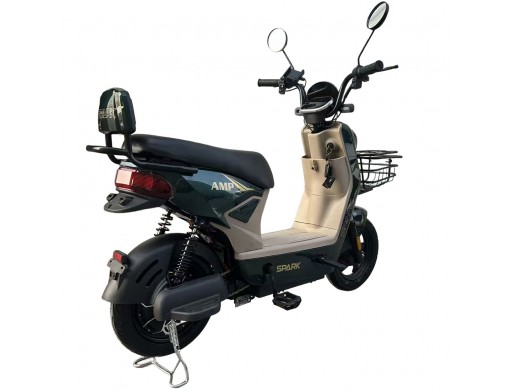 Велосипед з електромотором SPARK AMP 14" 48V/800W/25Ah темно-зелений