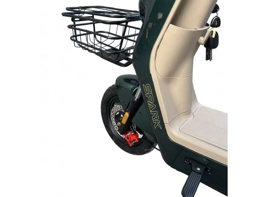 Велосипед з електромотором SPARK AMP 14" 48V/800W/25Ah темно-зелений