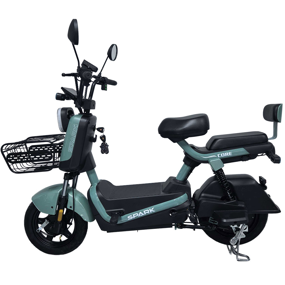 Купить Велосипед з електромотором SPARK CORE 14" 60V/1000W/25Ah зелений