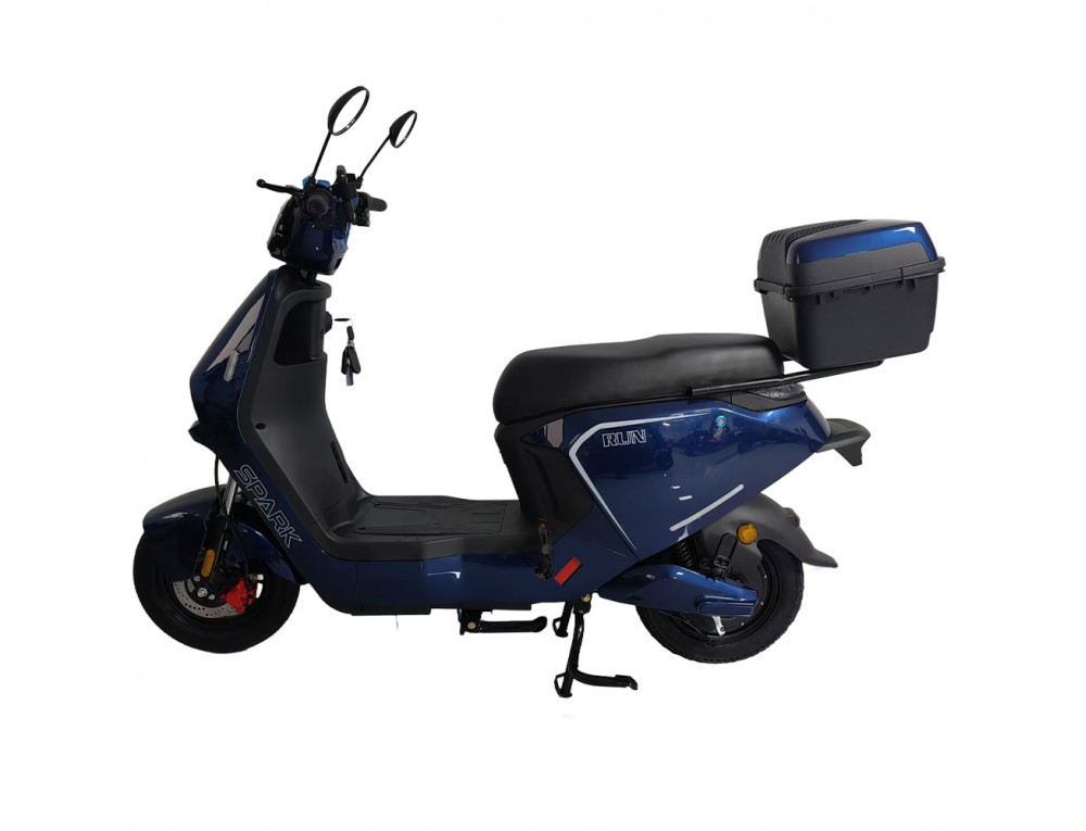 Велосипед з електромотором SPARK RUN 14" 60V/1000W/25Ah синій