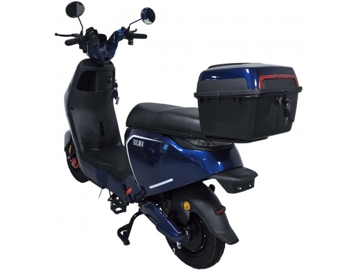 Велосипед з електромотором SPARK RUN 14" 60V/1000W/25Ah синій