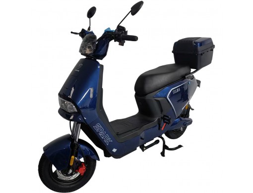 Велосипед з електромотором SPARK RUN 14" 60V/1000W/25Ah синій
