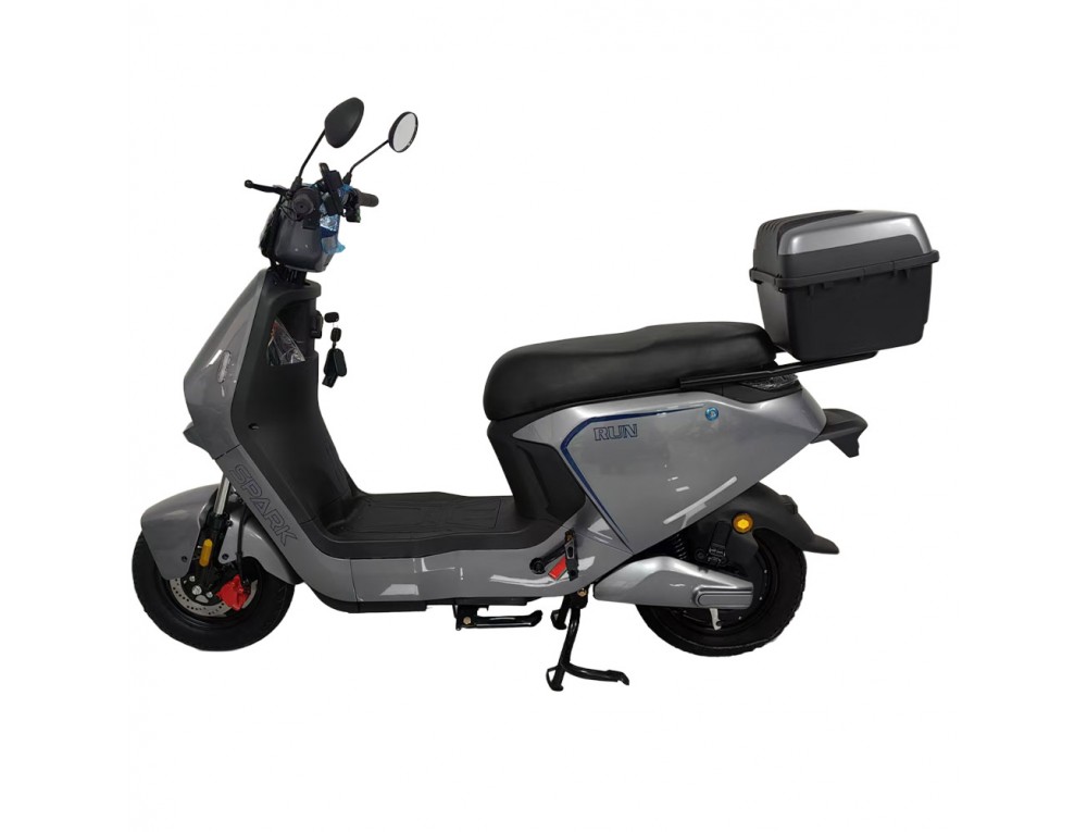 Велосипед з електромотором SPARK RUN 14" 60V/1000W/25Ah сірий