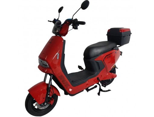 Велосипед с электромотором SPARK RUN 14" 60V/1000W/25Ah красный