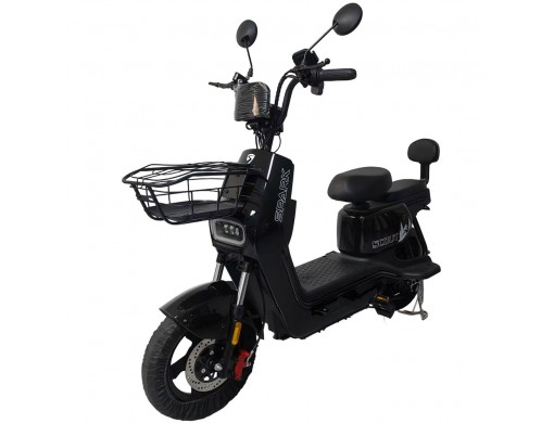 Велосипед с электромотором SPARK SCOUT 14" 60V/1000W/25Ah черный