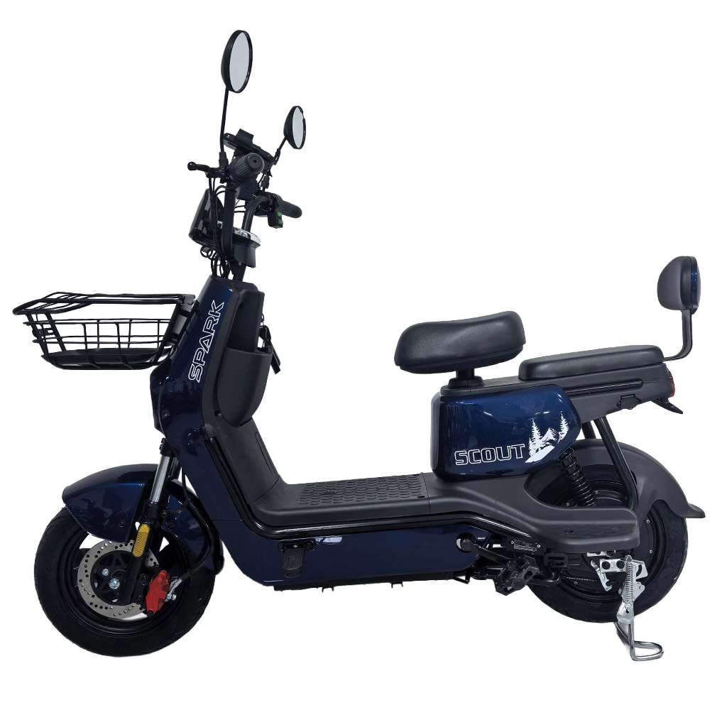 Купить Велосипед с электромотором SPARK SCOUT 14" 60V/1000W/25Ah синий