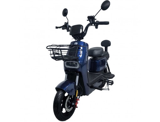 Велосипед с электромотором SPARK SCOUT 14" 60V/1000W/25Ah синий