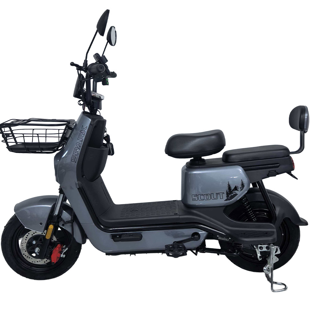 Купить Велосипед з електромотором SPARK SCOUT 14" 60V/1000W/25Ah серый