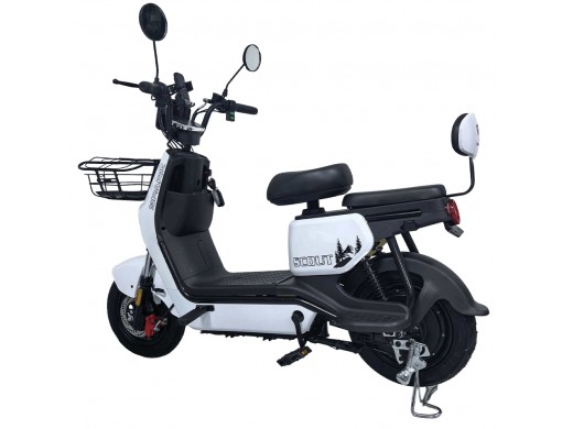 Велосипед с электромотором SPARK SCOUT 14" 60V/1000W/25Ah белый
