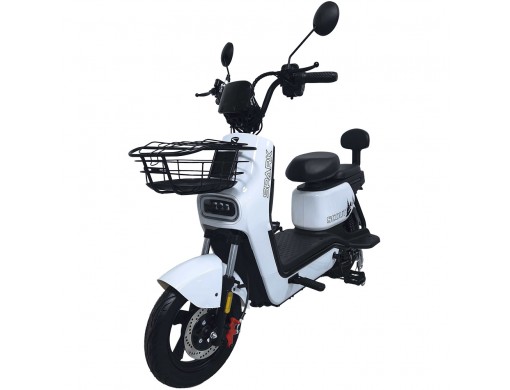 Велосипед с электромотором SPARK SCOUT 14" 60V/1000W/25Ah белый