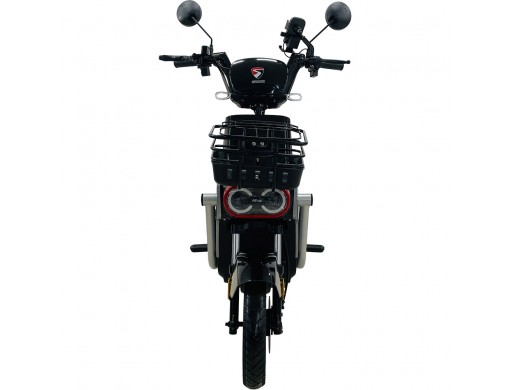 Велосипед с электромотором SPARK TOUR PRO 14" 60V/1000W/20Ah черный с серым