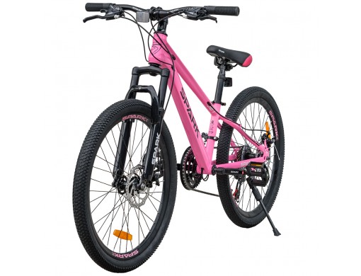Велосипед SPARK JET (колеса - 24", сталева рама - 11") рожевий