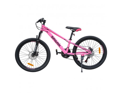 Велосипед SPARK JET (колеса - 24", сталева рама - 11") рожевий