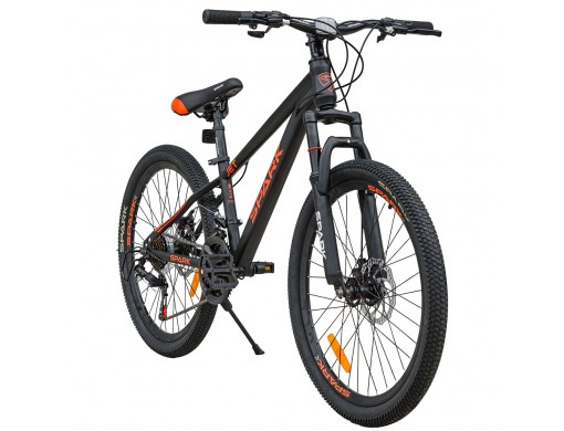 Велосипед SPARK JET (колеса - 24", сталева рама - 12") чорний