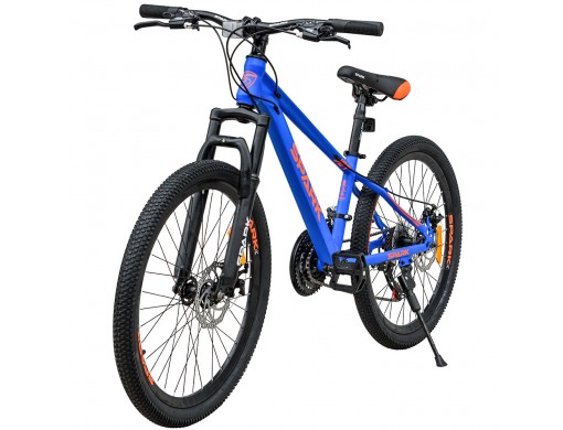 Велосипед SPARK JET (колеса - 24", сталева рама - 12") синій