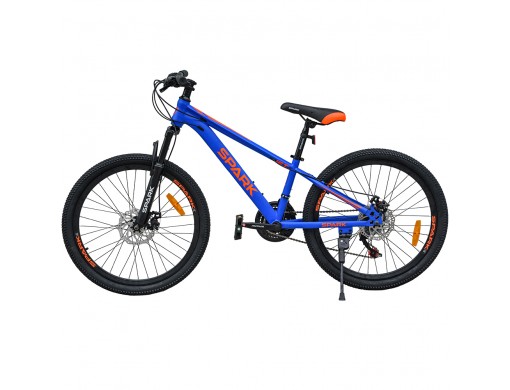 Велосипед SPARK JET (колеса - 24", сталева рама - 12") синій