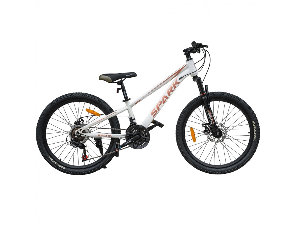 Велосипед SPARK RIDE (колеса - 24", сталева рама - 11") білий