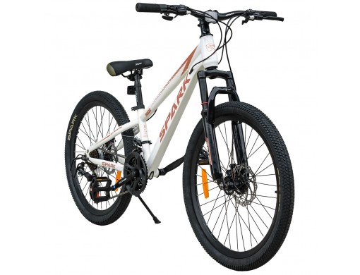 Велосипед SPARK RIDE (колеса - 24", сталева рама - 11") білий