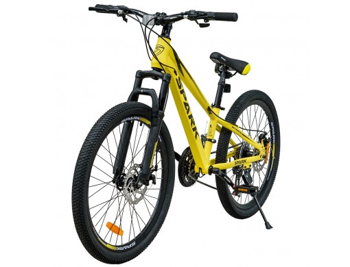 Велосипед SPARK RIDE (колеса - 24", сталева рама - 11") жовтий