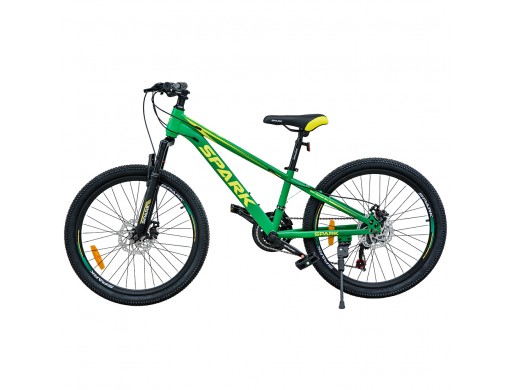 Велосипед SPARK RIDE (колеса - 24", сталева рама - 12") зелений
