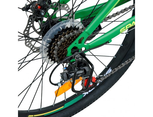 Велосипед SPARK RIDE (колеса - 24", сталева рама - 12") зелений