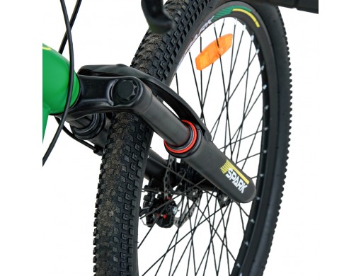 Велосипед SPARK RIDE (колеса - 24", сталева рама - 12") зелений